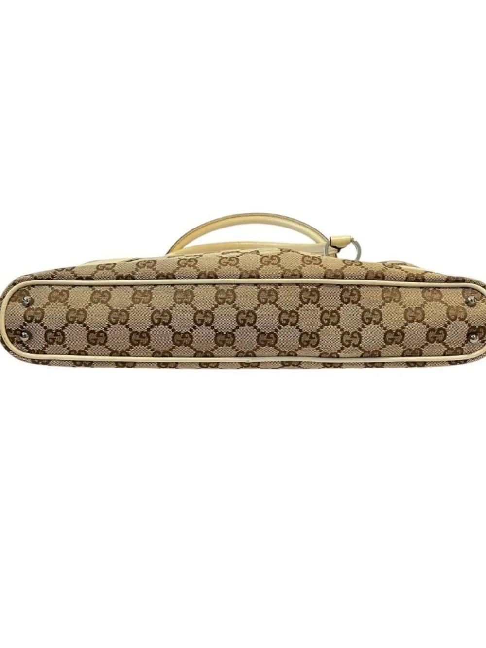 Gucci GG Canvas Tote Bag Beige